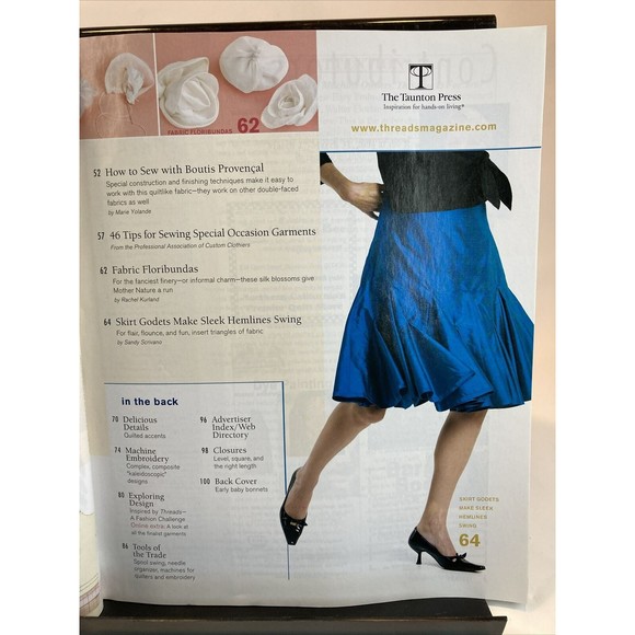 Taunton's Threads Magazine March 2004 #111 See Pics for Articles - Picture 3 of 3